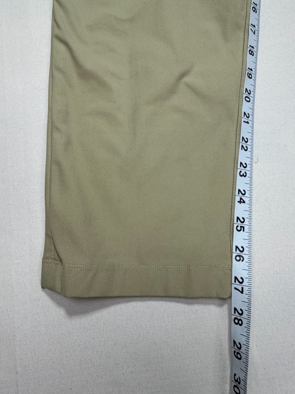 Lululemon ABC Classic-Fit Trouser Wrapstreme Pant 32 Khaki Tan Chino Casual - Picture 5 of 8